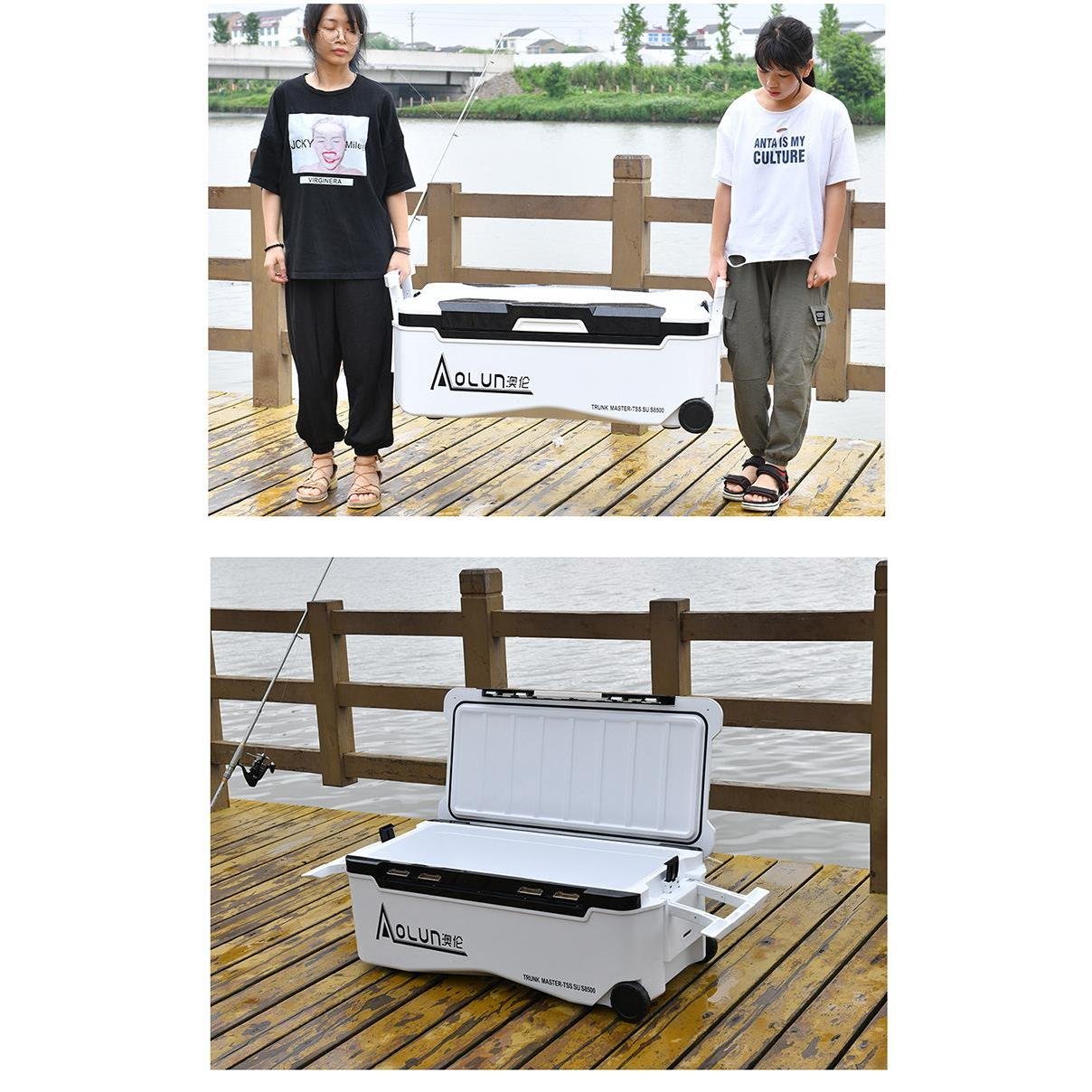 The cold-covered cold-covered sea-capture refrigerator for the cold of the 48th Dragon Gate